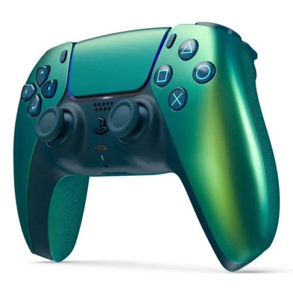 Controller Wireless Sony DualSense verde con design ergonomico per console PlayStation