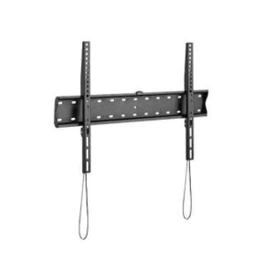 Techmade Gembird Staffa TV Da Muro Max 40kg Da 37" a 70" Fissa Black Accessori TV