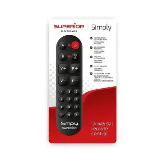 Superior Telecomando Universale Simply Numeric Accessori TV