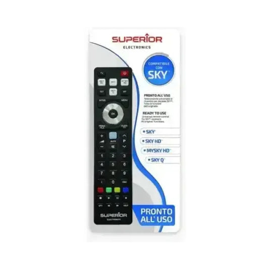 Superior Telecomando Universale SKY / SKY HD / MYSKY HD / SKY Q SH Accessori TV