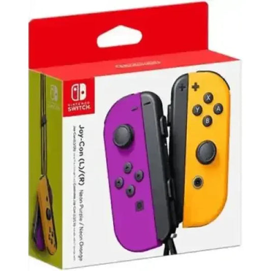 Switch Joy-Con Coppia Controller Viola Neon / Arancione Neon Accessori giochi