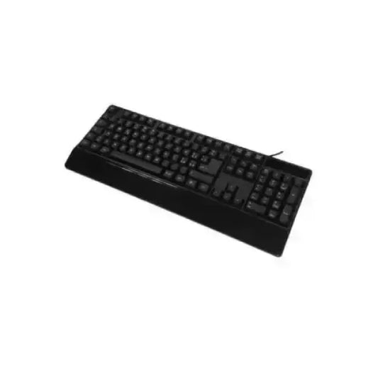 ENCORE TASTIERA MULTIMEDIALE CON POGGIAPOLSI USB NERO EN-KBD-51 Tastiere