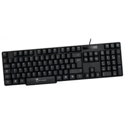 Techmade Tastiera Wired Filo Black Accessori informatica