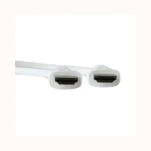 Cavo TV TECHLY bianco con connettori HDMI per collegamento alta definizione