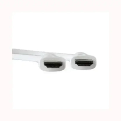 Cavo TV TECHLY bianco con connettori HDMI per collegamento alta definizione