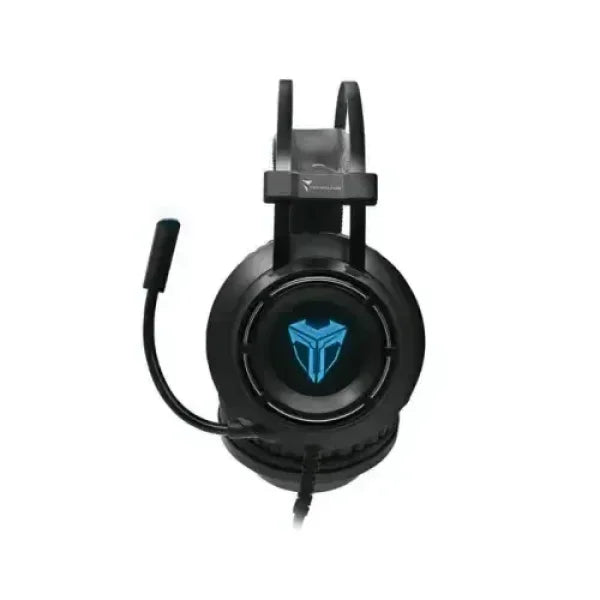 TECHMADE CUFFIA GAMING MULTIMED. CON MICROFONO NERO 3.5MM/USB TM-M06L Casse