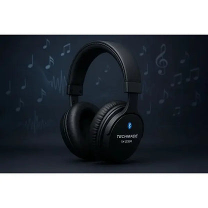 Techmade cuffie wireless con suono chiaro e design elegante per un'esperienza audio superiore