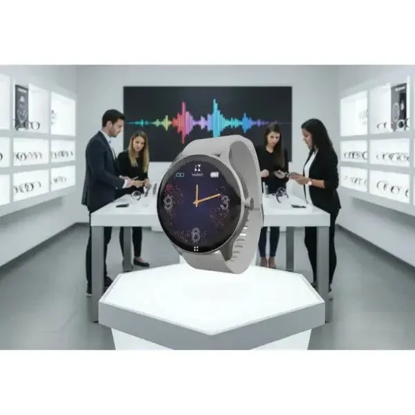 Smartwatch Techmade con design elegante e display touch, ideale per monitorare la salute e le attività quotidiane