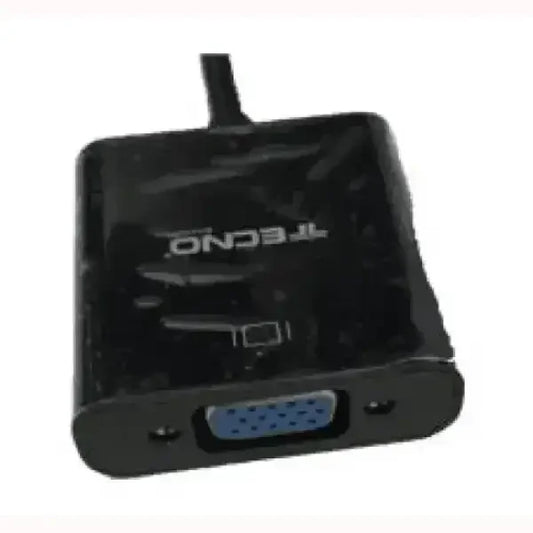 Adattatore cavo TV TECNO nero con porta VGA per connessione video