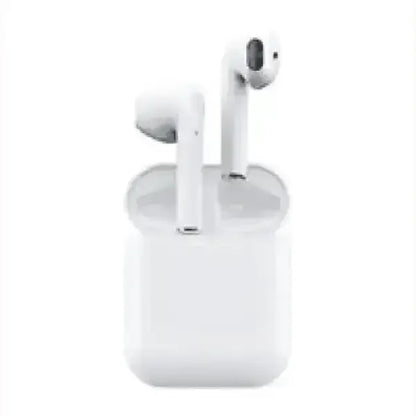 TECNO auricolari wireless bianchi con custodia di ricarica compatta e design ergonomico