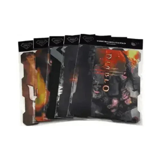 Set di tappetini per mouse gaming TECNO con grafiche Diablo confezione multipla per gioco e precisione