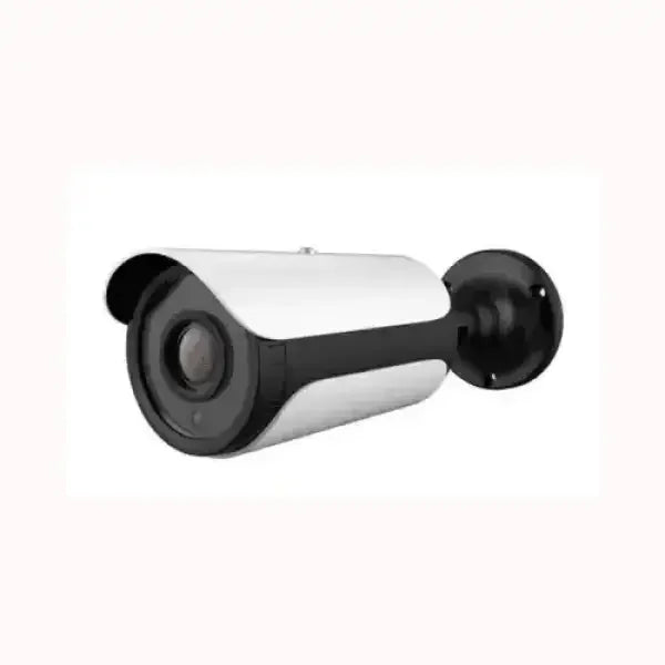 Telecamera di sicurezza TECNO esterna con design moderno bianco e nero per sorveglianza