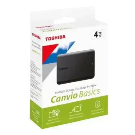 TOSHIBA HDD EXT 2.5" 4TB USB3.2NERO HDTB540EK3CA Dischi rigidi