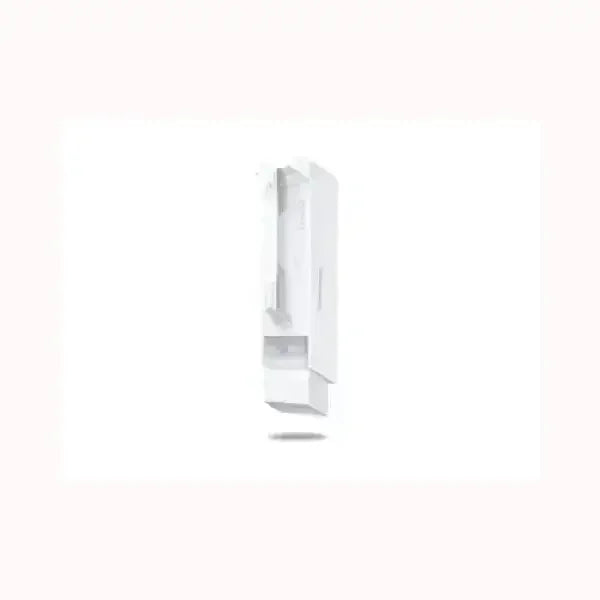 Access Point esterno bianco TPLINK con antenna integrata design compatto per rete WiFi ad alta velocita in esterni