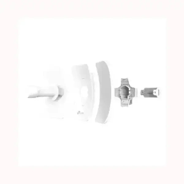 Immagine di Access Point bianco TPLINK con staffa di montaggio a muro e connettore per installazione