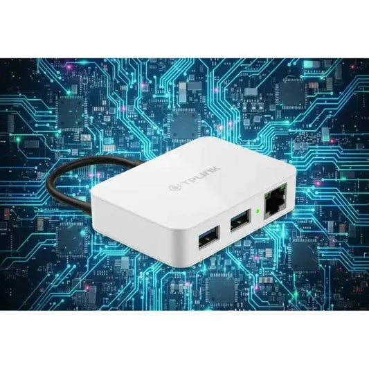 Schede di rete TP-Link con porta Ethernet e USB per connessioni rapide e stabili