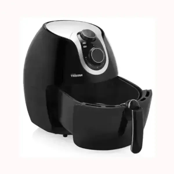 Friggitrice ad aria Tristar nera con controllo temperatura e timer per cucina sana