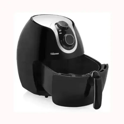 Friggitrice ad aria Tristar nera con controllo temperatura e timer per cucina sana