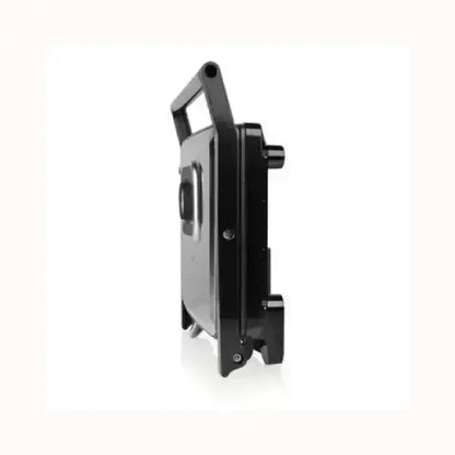 Bistecchiere TRISTAR nero con manico ergonomico e design compatto verticale