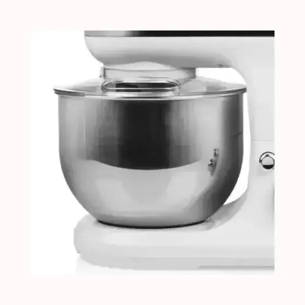 Impastatrice TRISTAR bianca con ciotola in acciaio inox per preparazioni da cucina