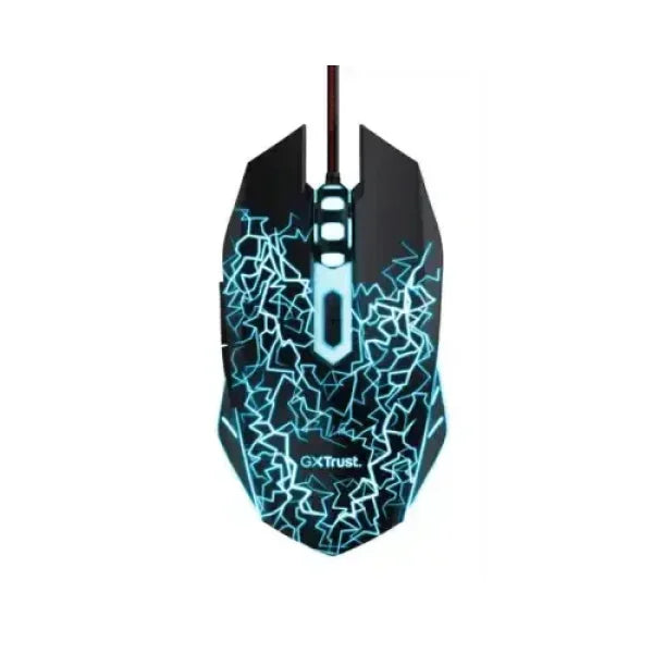 TRUST MOUSE GAMING OTTICO LED MULTICOLR USB CON PAD 24752 Mouse