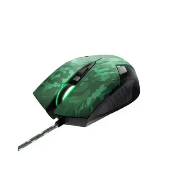 TRUST MOUSE GAMING OTTICO RIXA CAMO USB LED CON PAD 23611 Mouse