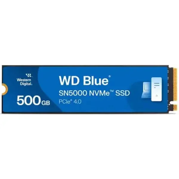 Disco rigido WD HDD Western Digital Blue 500GB SN5000 NVMe SSD con interfaccia PCIe 4.0