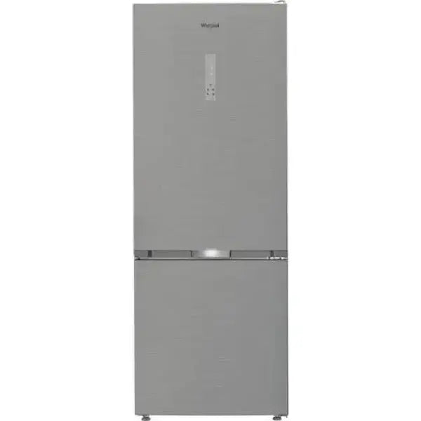 Frigorifero Whirlpool frigo combinato con finitura in acciaio inox e doppia porta