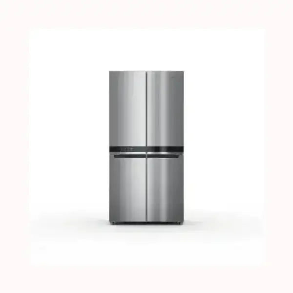 Frigorifero WHIRLPOOL a quattro porte in acciaio inox con design moderno ed elegante