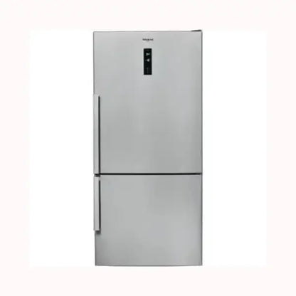 Frigorifero Whirlpool a doppia porta in acciaio inox con display digitale frontale