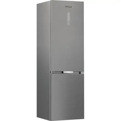 Frigorifero Whirlpool in acciaio inox con doppia porta e design moderno ed elegante