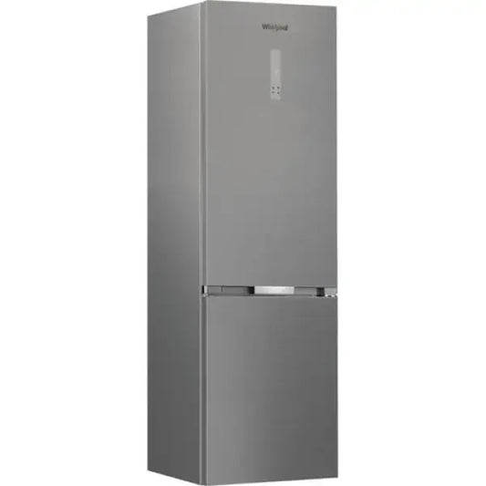 Frigorifero Whirlpool in acciaio inox con doppia porta e design moderno ed elegante