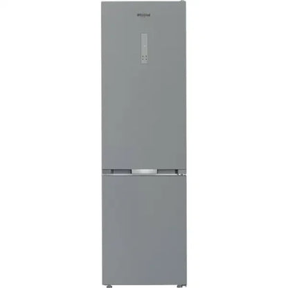 Frigorifero Whirlpool verticale grigio con doppia porta e design moderno per la casa
