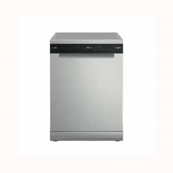 Lavastoviglie WHIRLPOOL in acciaio inox con pannello di controllo digitale e design moderno