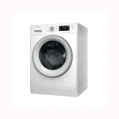 Lavatrice WHIRLPOOL bianca a carica frontale con display digitale e selettore di programmi