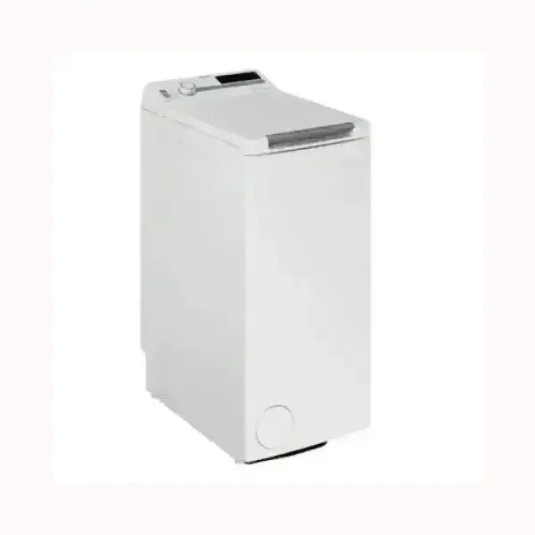 Lavatrice WHIRLPOOL carica dallalto bianca con pannello di controllo digitale e manopola