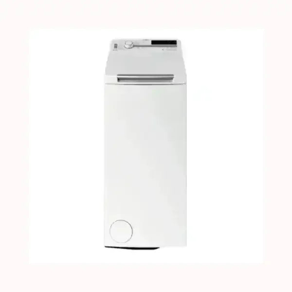 Lavatrice WHIRLPOOL a carica dall'alto bianca con pannello di controllo digitale moderna
