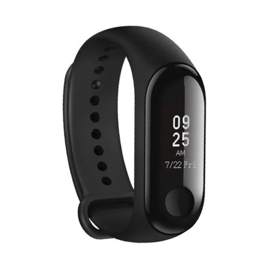 Xiaomi Mi Band 3 smartwatch nero con display digitale e cinturino regolabile in silicone