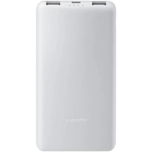 Xiaomi Powerbank portatile bianco con doppia porta USB per ricarica rapida dispositivi mobili