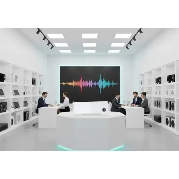 Stufa Zephir moderna in un ambiente di design minimalista e funzionale